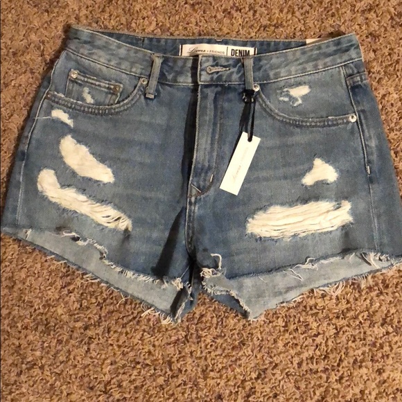 Lovers + Friends Pants - NWT Lovers and Friends denim shorts!